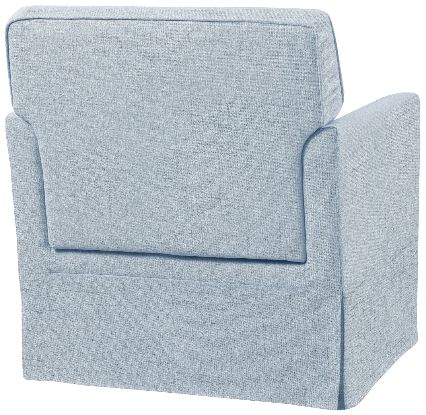510 Design Light Blue Paula Slipcover Accent Armchair