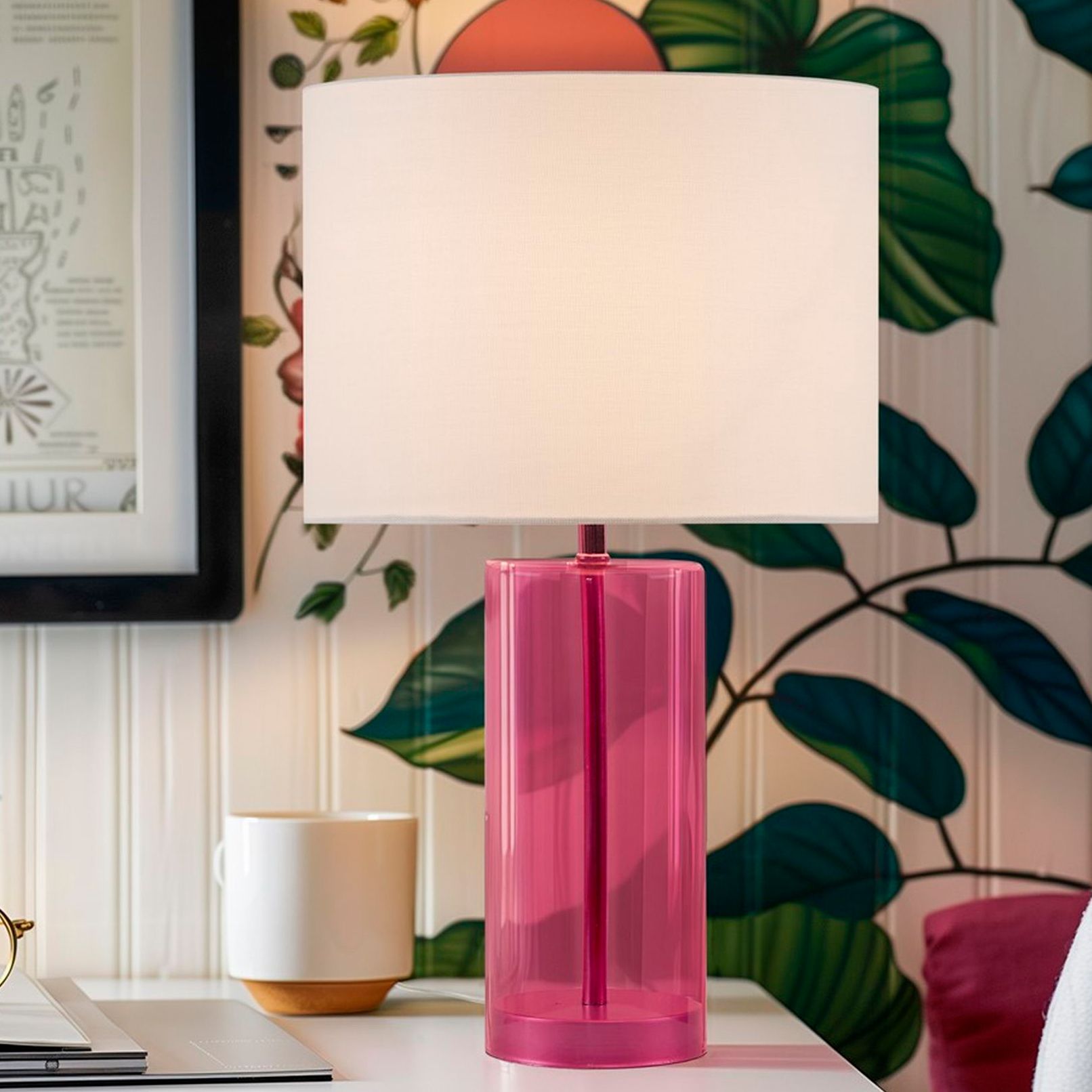 Thumbnail1 of 510 Design Pink Neonova Glass Table Lamp
