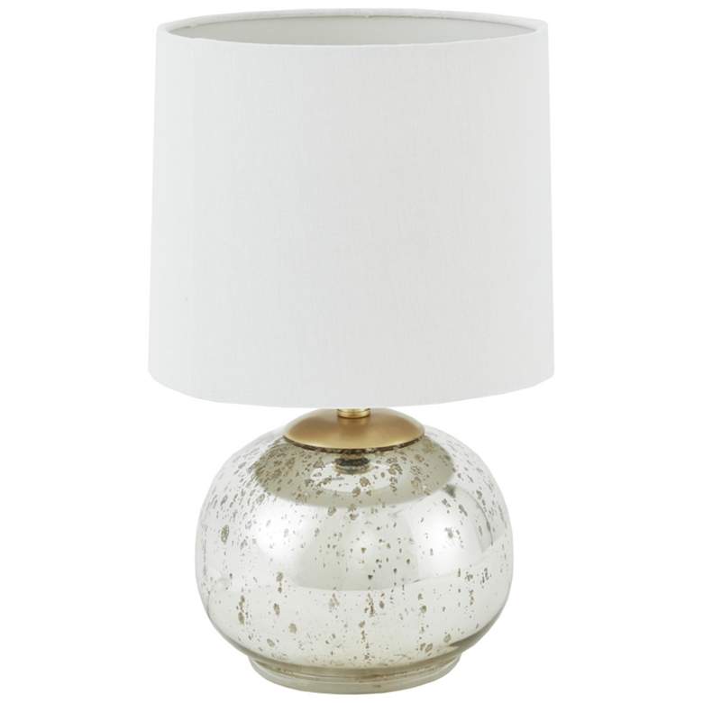 Image 1 510 Design Silver Saxony Metallic Glass Table Lamp