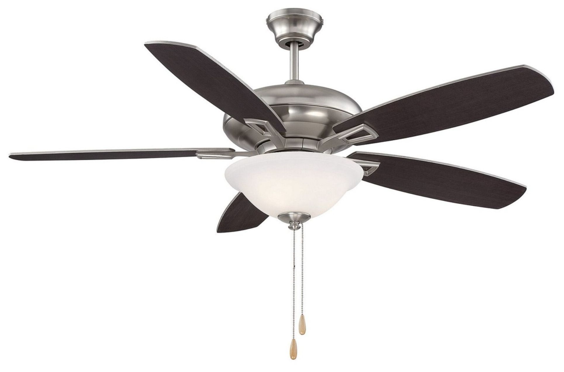 Image 2 52" 2-Light Ceiling Fan in Brushed Nickel