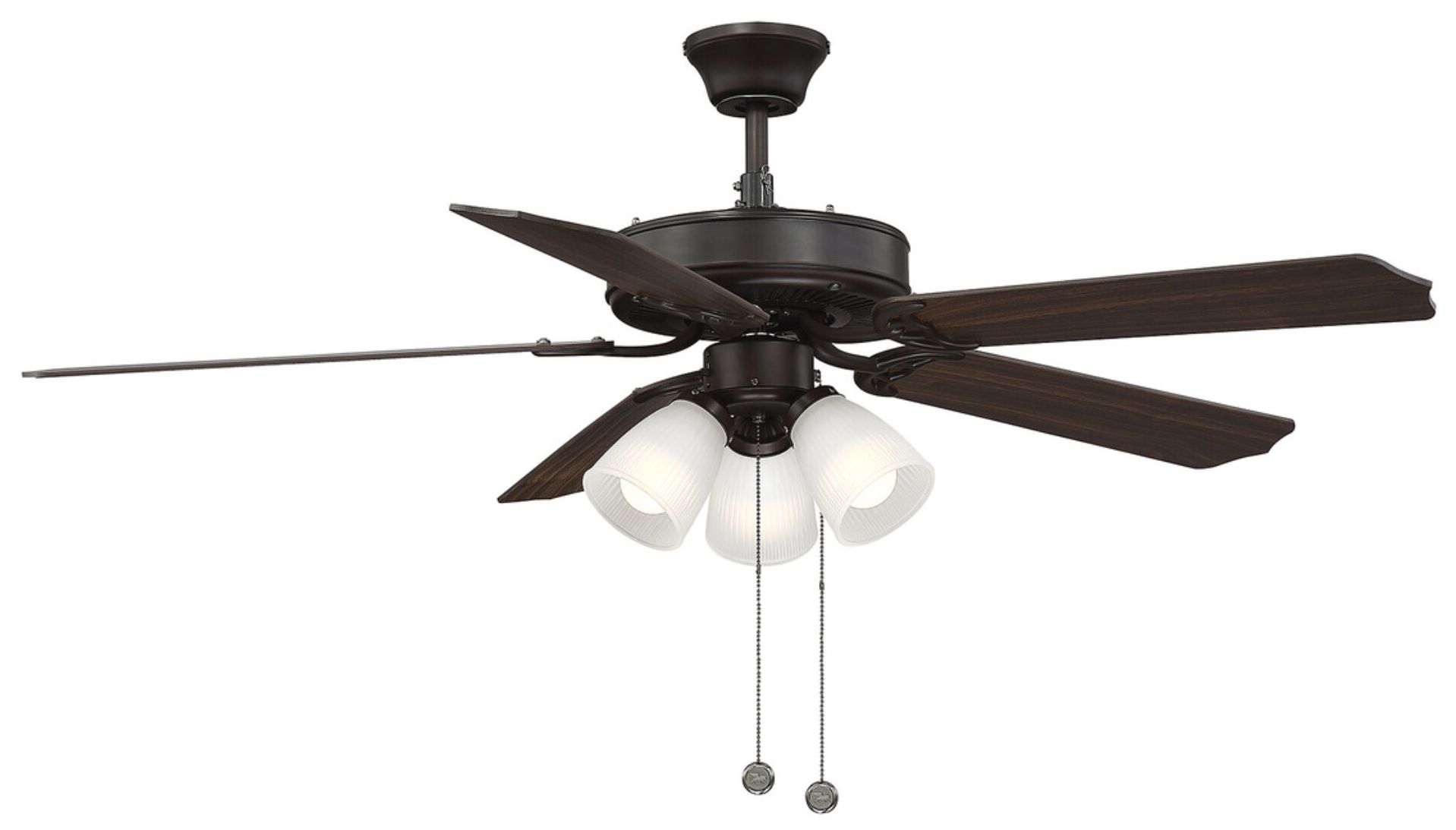 Image 2 52" 3-Light Ceiling Fan in Oil Rubbed Bronze