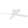 52" Casa Elite™ White LED Hugger Ceiling Fan with Remote Control