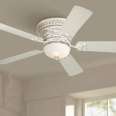 Country Cottage Ceiling Fans White