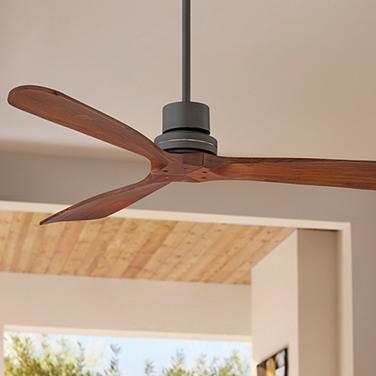 52" Casa Vieja Delta DC Bronze Outdoor Ceiling Fan with Remote