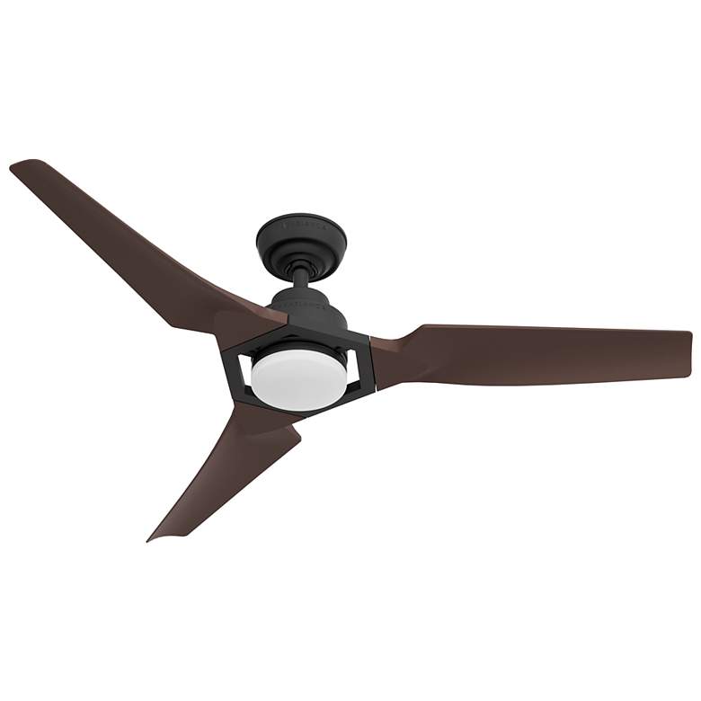 Image 6 52" Eula Matte Black ENERGY STAR Damp Rated Ceiling Fan more views