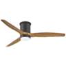 52" Hinkley Hover Matte Black Wet-Rated LED Hugger Smart Ceiling Fan