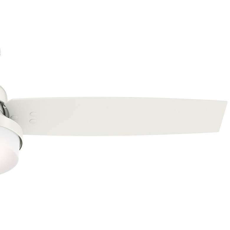 Image 6 52" Hunter Sentinel Indoor Fresh White LED Ceiling Fan with Remote more views
