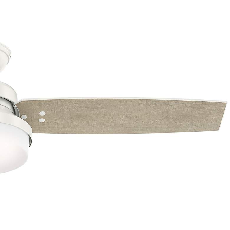 Image 7 52" Hunter Sentinel Indoor Fresh White LED Ceiling Fan with Remote more views