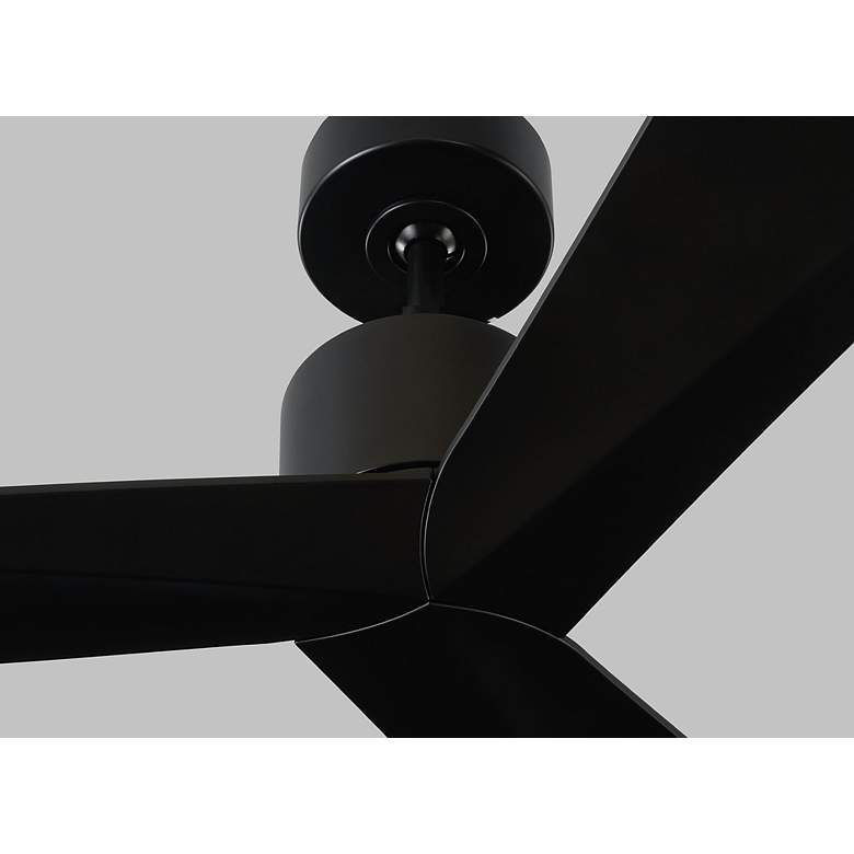 Image 2 52" Adler Matte Black Ceiling Fan with Matte Black Blades more views