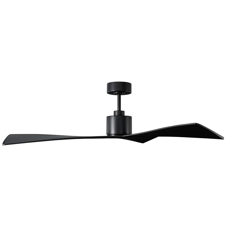 Image 3 52" Adler Matte Black Ceiling Fan with Matte Black Blades more views