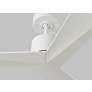 2_52" Adler Matte White Ceiling Fan with White Blades more views