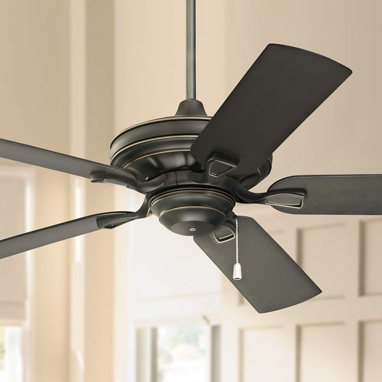 Image 1 52" Carrera Veranda Golden Espresso Pull Chain Ceiling Fan