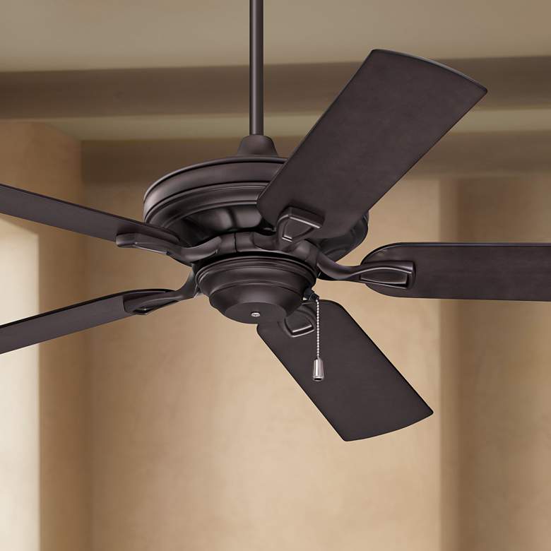 Image 1 52" Carrera Veranda Oil-Rubbed Bronze Pull Chain Ceiling Fan