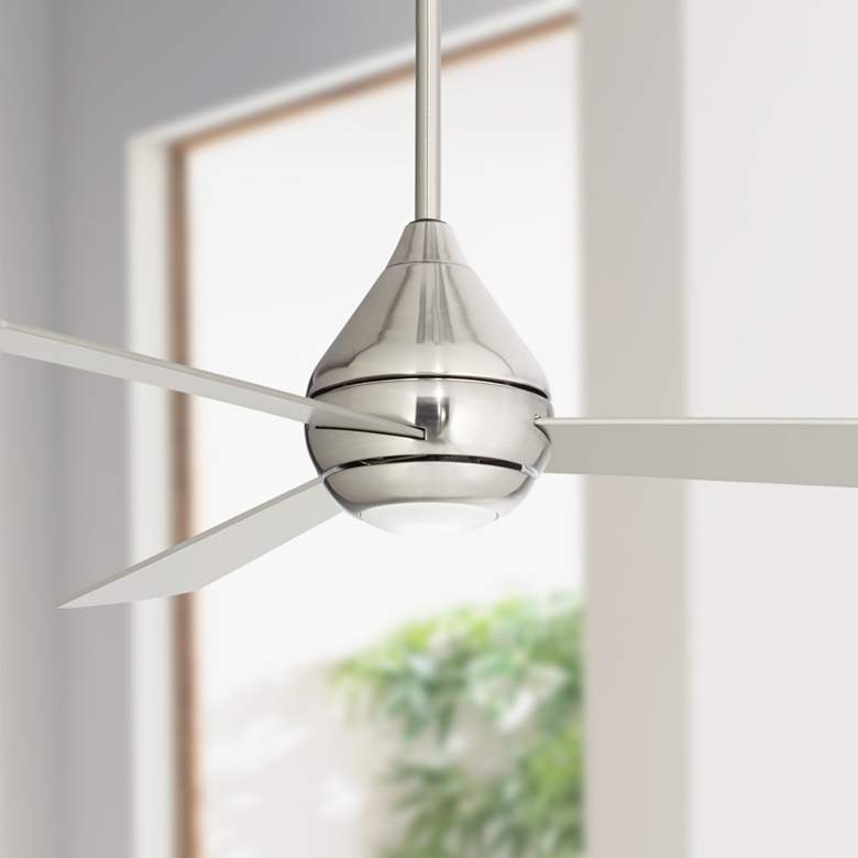 Image 1 52" Casa Argonaut II™ LED Brushed Nickel Ceiling Fan