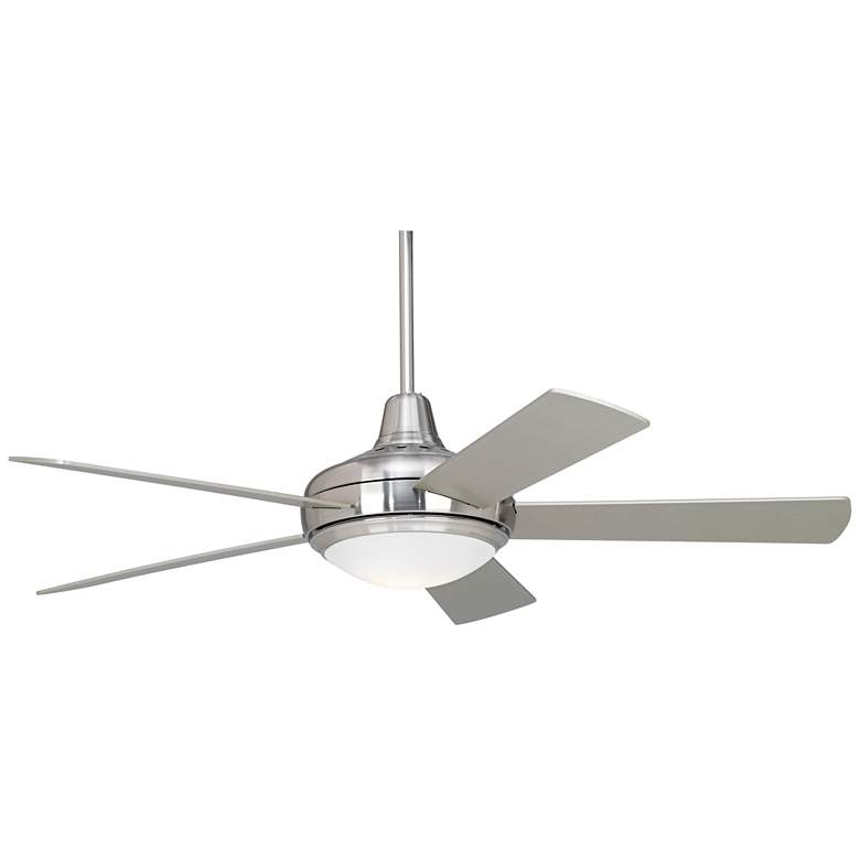 Image 5 52" Casa Compass Brushed Nickel LED Ceiling Fan with Remote Control more views