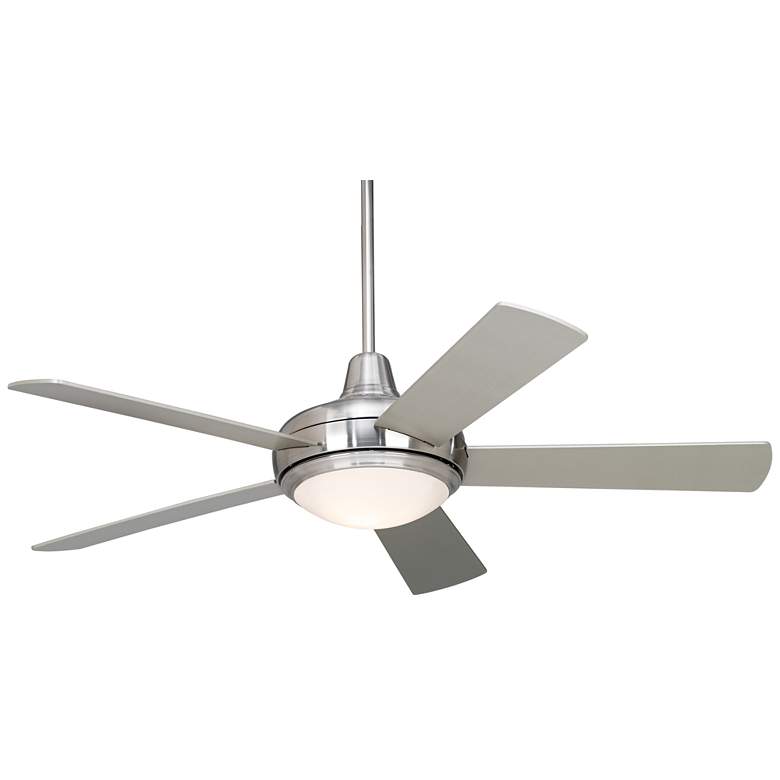 Image 6 52" Casa Compass Brushed Nickel LED Ceiling Fan with Remote Control more views