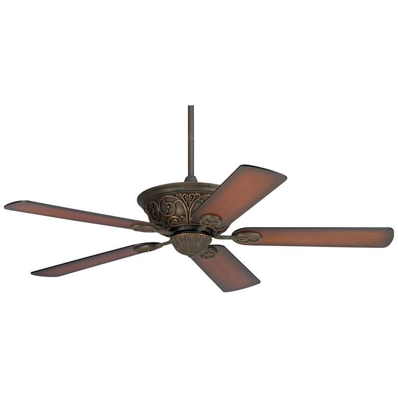 Image 4 52" Casa Contessa™ Bronze Ceiling Fan with Pull Chain more views