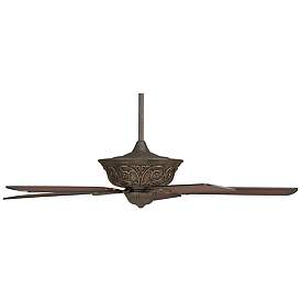 Image5 of 52" Casa Contessa™ Bronze Ceiling Fan with Pull Chain more views