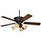 52" Casa Contessa™ Bronze LED Ceiling Fan