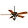 52" Casa Cordova Bronze Wet Rated LED Ceiling Fan