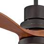 52" Casa Delta DC Bronze Outdoor CCT LED Ceiling Fan with Remote