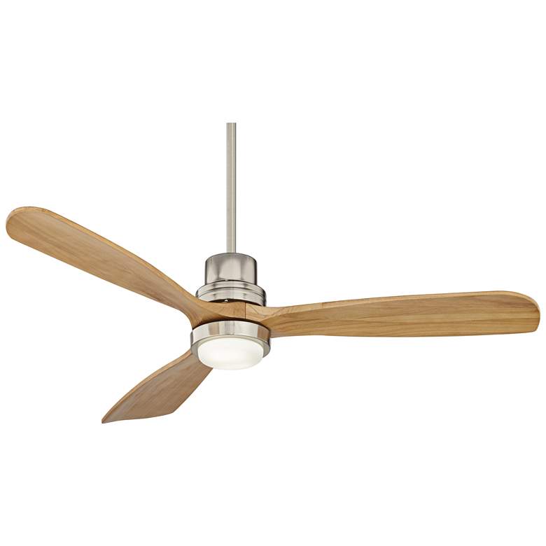 Image 2 52 inch Casa Delta DC Brushed Nickel CCT LED Ceiling Fan with Remote