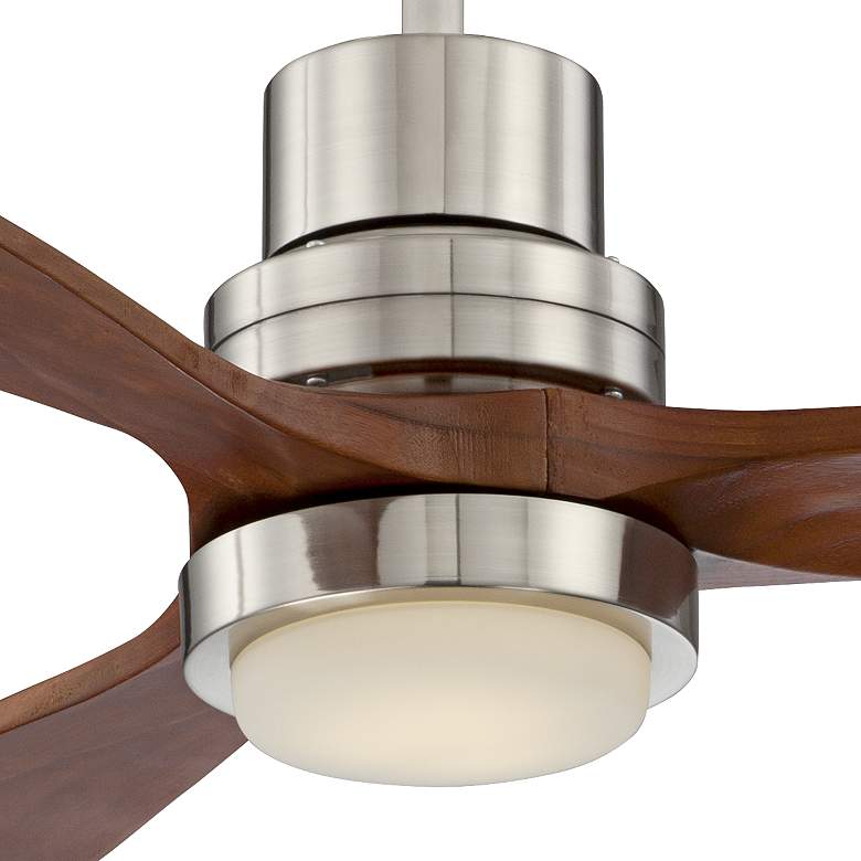 Image 4 52" Casa Delta DC Brushed Nickel CCT LED Ceiling Fan with Remote more views