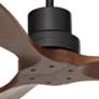 4_52" Casa Delta DC Dark Walnut Outdoor Ceiling Fan with Remote more views