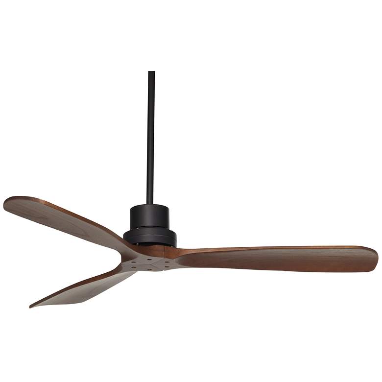 Image 6 52" Casa Delta DC Dark Walnut Outdoor Ceiling Fan with Remote more views