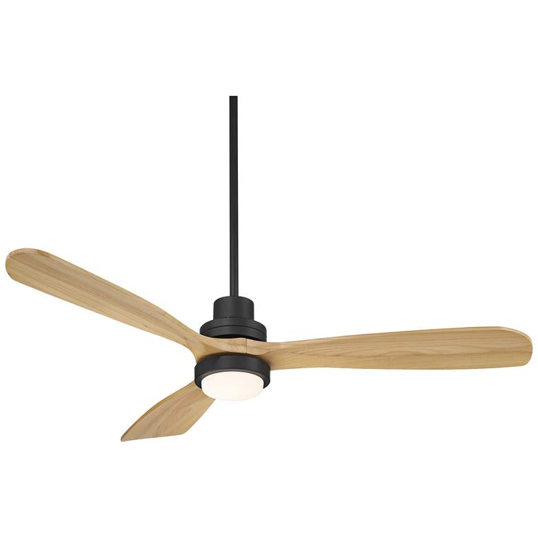 Image 2 52" Casa Delta DC Matte Black Outdoor CCT LED Ceiling Fan with Remote