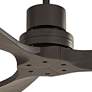 3_52" Casa Delta DC Matte Black Outdoor Ceiling Fan with Remote more views