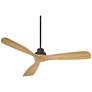 Watch a Video About the 52" Casa Delta DC Matte Black Outdoor Ceiling Fan with Remote