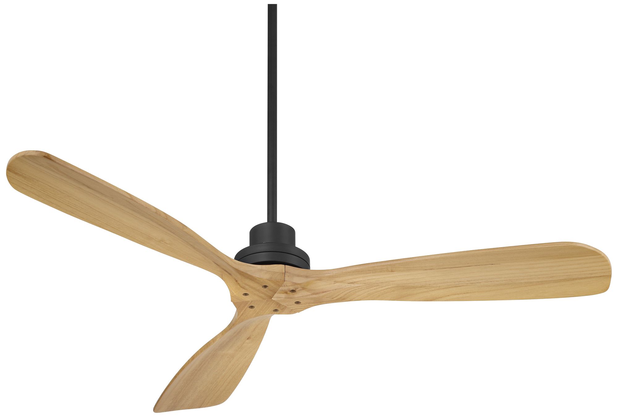 Watch a Video About the 52" Casa Delta DC Matte Black Outdoor Ceiling Fan with Remote