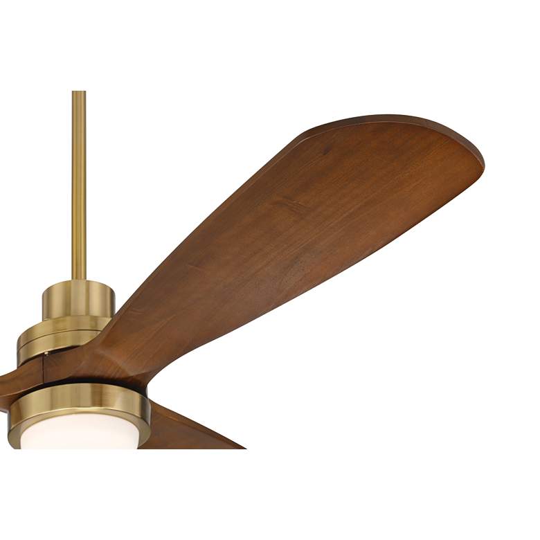 Image 4 52" Casa Delta DC Soft Brass CCT LED Ceiling Fan with Remote more views