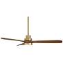 7_52" Casa Delta DC Soft Brass CCT LED Ceiling Fan with Remote more views