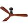 52" Casa Delta-Wing AC Bronze Outdoor Ceiling Fan with Remote Control