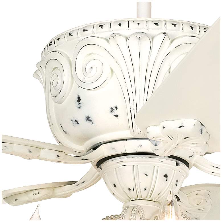 52&quot; Casa Deville&#8482; Rubbed White LED Ceiling Fan more views