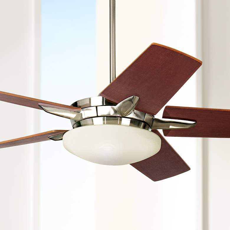 Image 1 52 inch Casa Endeavor&#174; Brushed Nickel Ceiling Fan