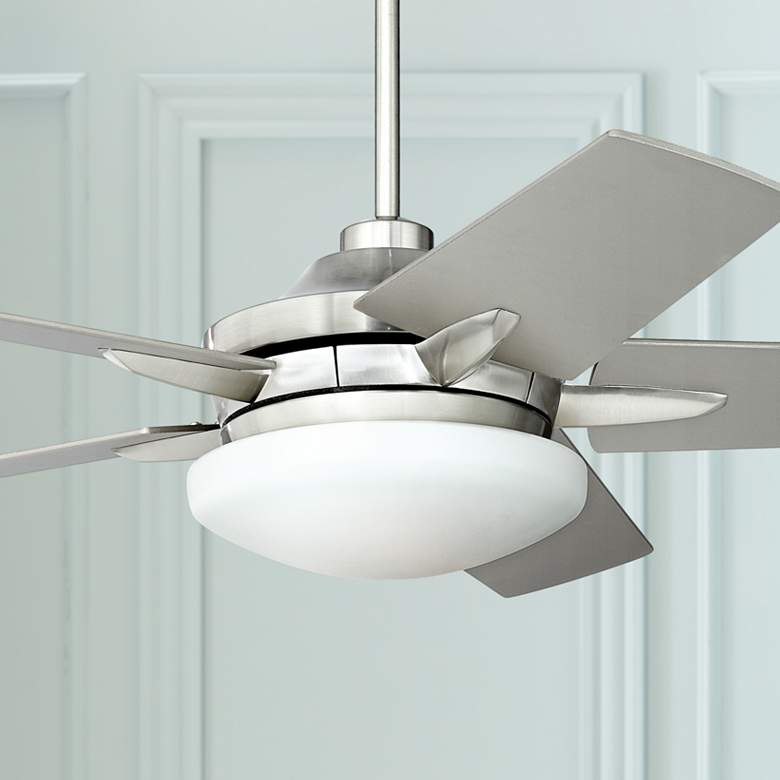Image 1 52 inch Casa Endeavor&#174; Brushed Nickel Silver Ceiling Fan