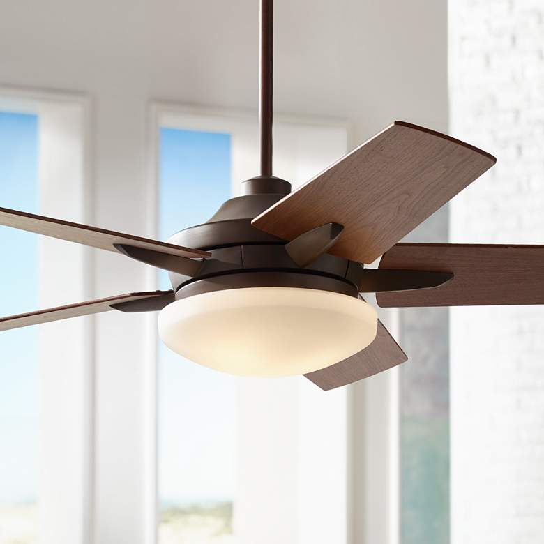 Image 1 52" Casa Endeavor® Oil Rubbed Bronze Ceiling Fan