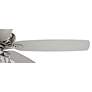 52" Casa Journey Brushed Nickel Deco LED Ceiling Fan with Remote