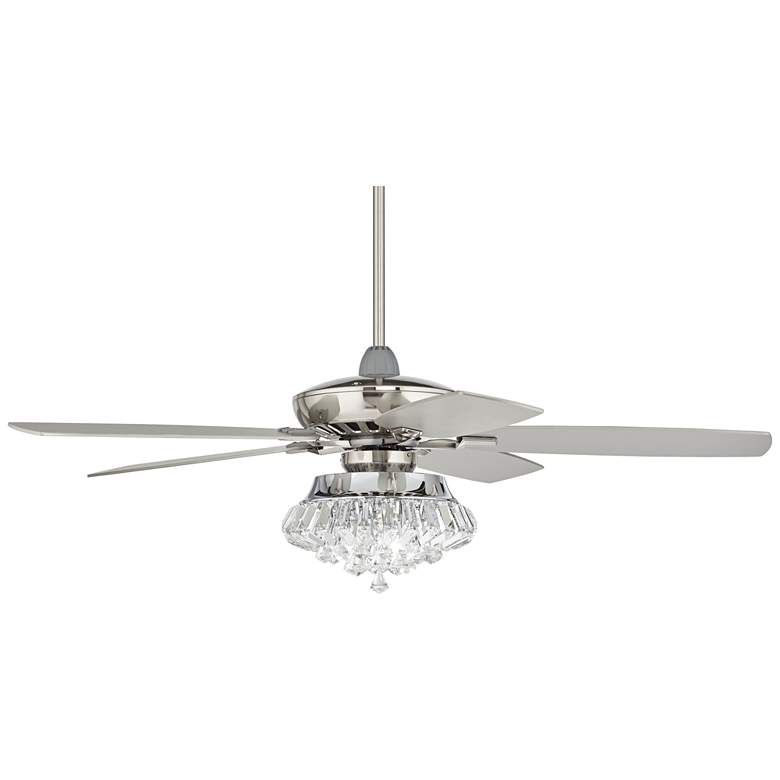 Image 6 52 inch Casa Journey Brushed Nickel Deco LED Ceiling Fan with Remote more views