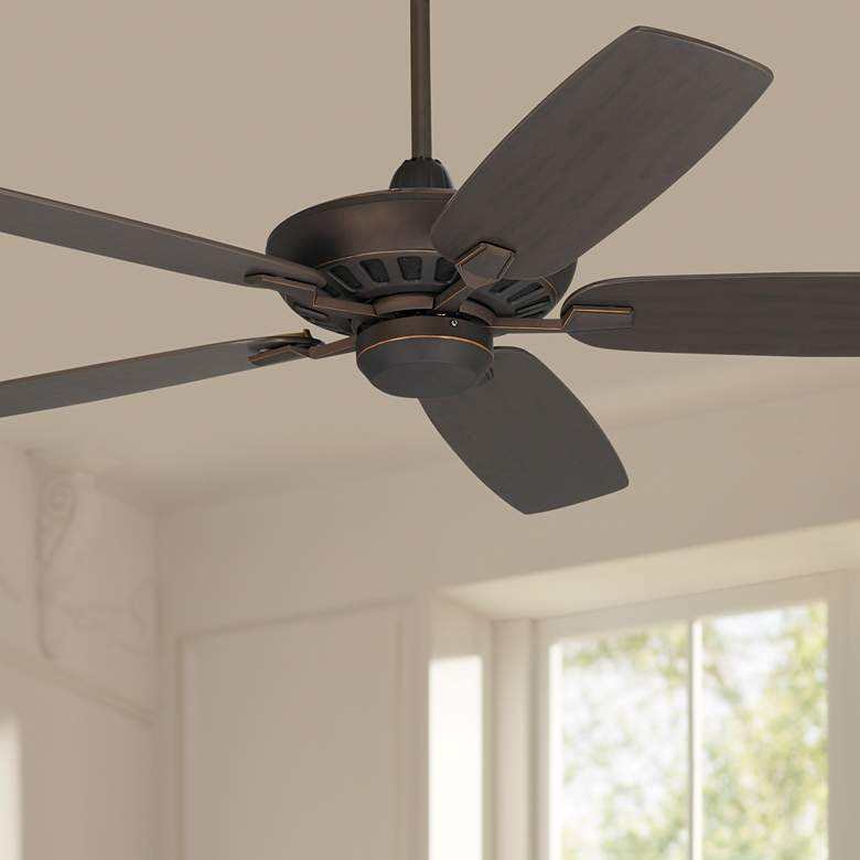 Image 1 52" Casa Journey Oil-Rubbed Bronze Ceiling Fan with Remote Control