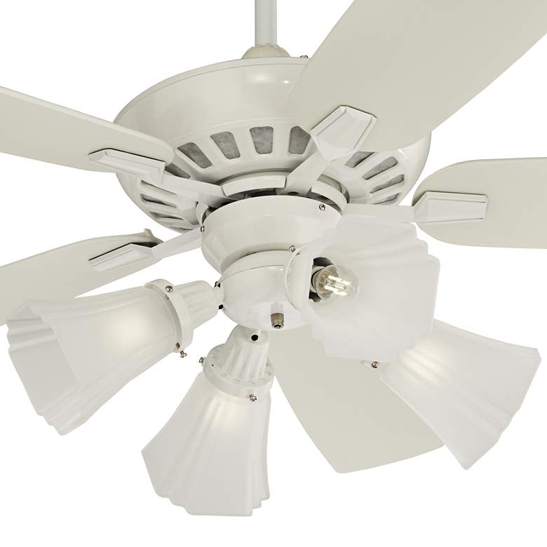 Image 3 52" Casa Journey White LED Ceiling Fan with Remote more views