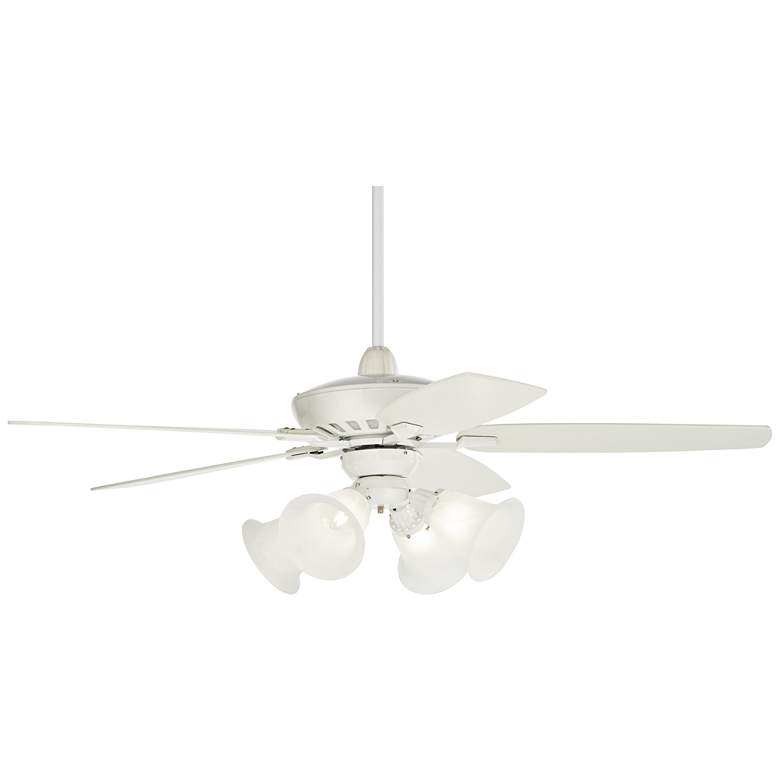 Image 6 52" Casa Journey White LED Ceiling Fan with Remote more views