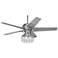 52" Casa Optima™ Brushed Nickel LED Ceiling Fan