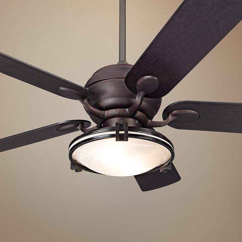 Image 1 52 inch Casa Optima&#8482; Espresso Ceiling Fan with Light Kit