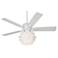 52" Casa Optima™ Flower Light Kit White Ceiling Fan