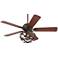 52" Casa Optima Orbital Weave Oil-Rubbed Bronze Ceiling Fan