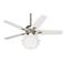 52" Casa Optima™ White Flower Ceiling Fan